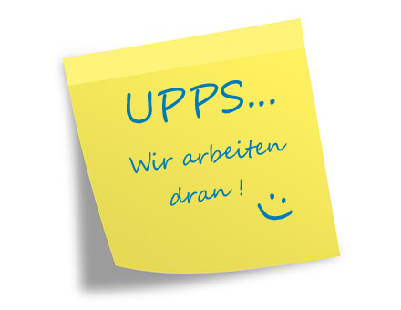 Wir arbeiten dran